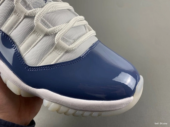 9141 Retro Blue 689  Low 11 (2024) Diffused Jordan FV5104- Minimalist 0807